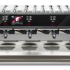 This image is a front view of the Rancilio Classe 11 Xcelsius tall in frozen bronze, 4 groups with a taller group area and volumetric dosing controls.
