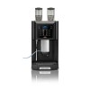 This image is a front view of the Egro ZERO Quick Milk espresso machine, 1 group with adjustable height, automatic 1 or 2-step dosing controls with steam wand.